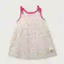 Vestido Moños Esencial Frutilla de Niña Talla 12M Opaline