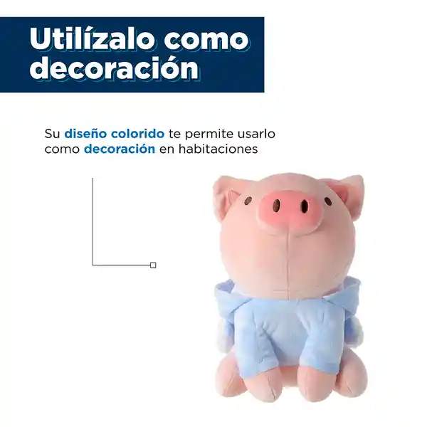 Miniso Peluche Puerquito Rosa