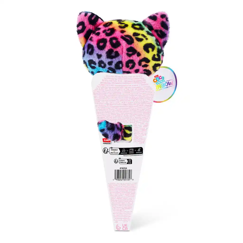 Peluche Coco Surprise Soft Toy Rainbow