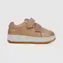 Zapatillas Urbana Dos Velcros De Niña Rosado Talla 24