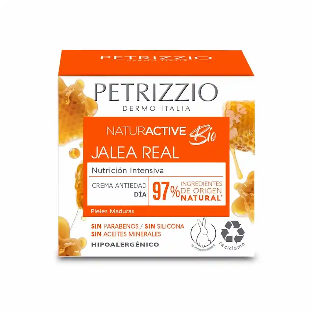 Petrizzio Crema Antiedad Día Naturactive Bio Jalea Real 