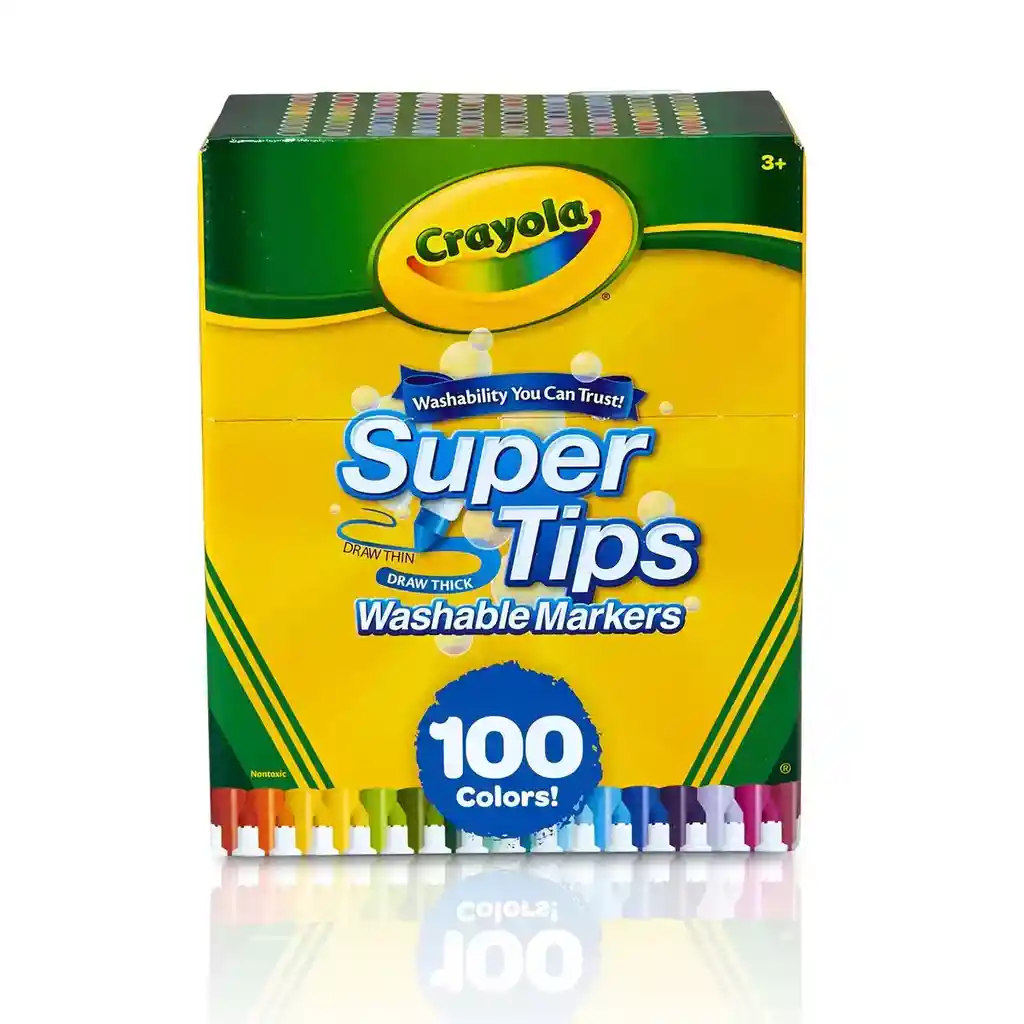 Marcadores X100 Crayola Super Tips