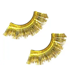 Pestañas Postizas Doradas