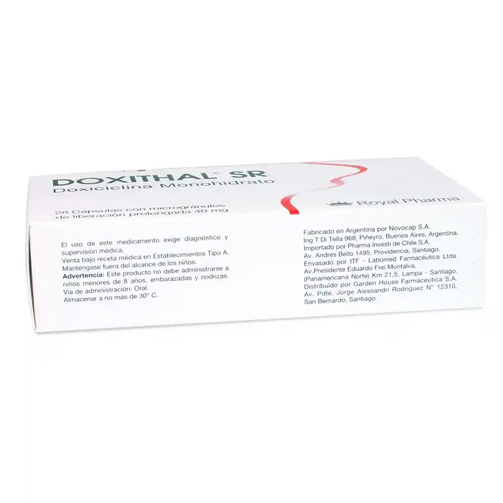 Doxithal SR 40 mg Cap Con Microgranulos De Lib Prolongada