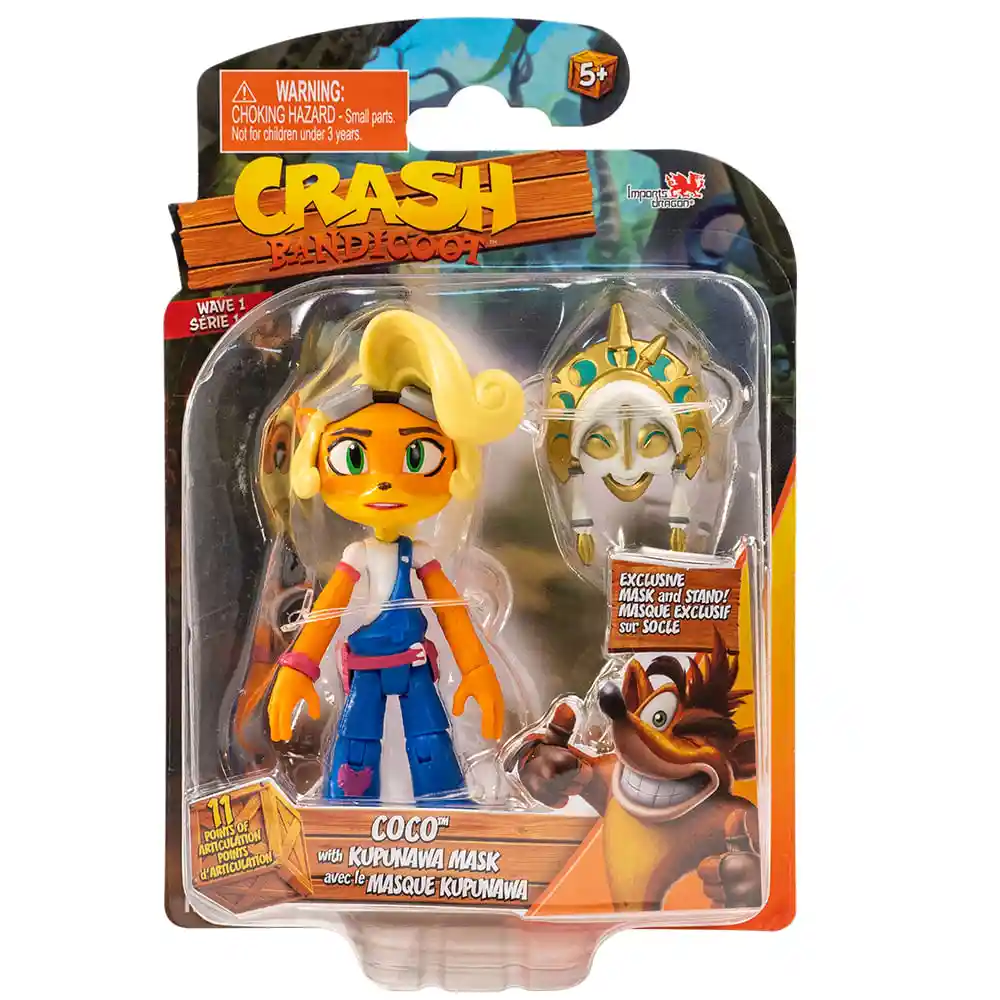 Figura Crash Bandicoot 4.5? Action Figures Asst