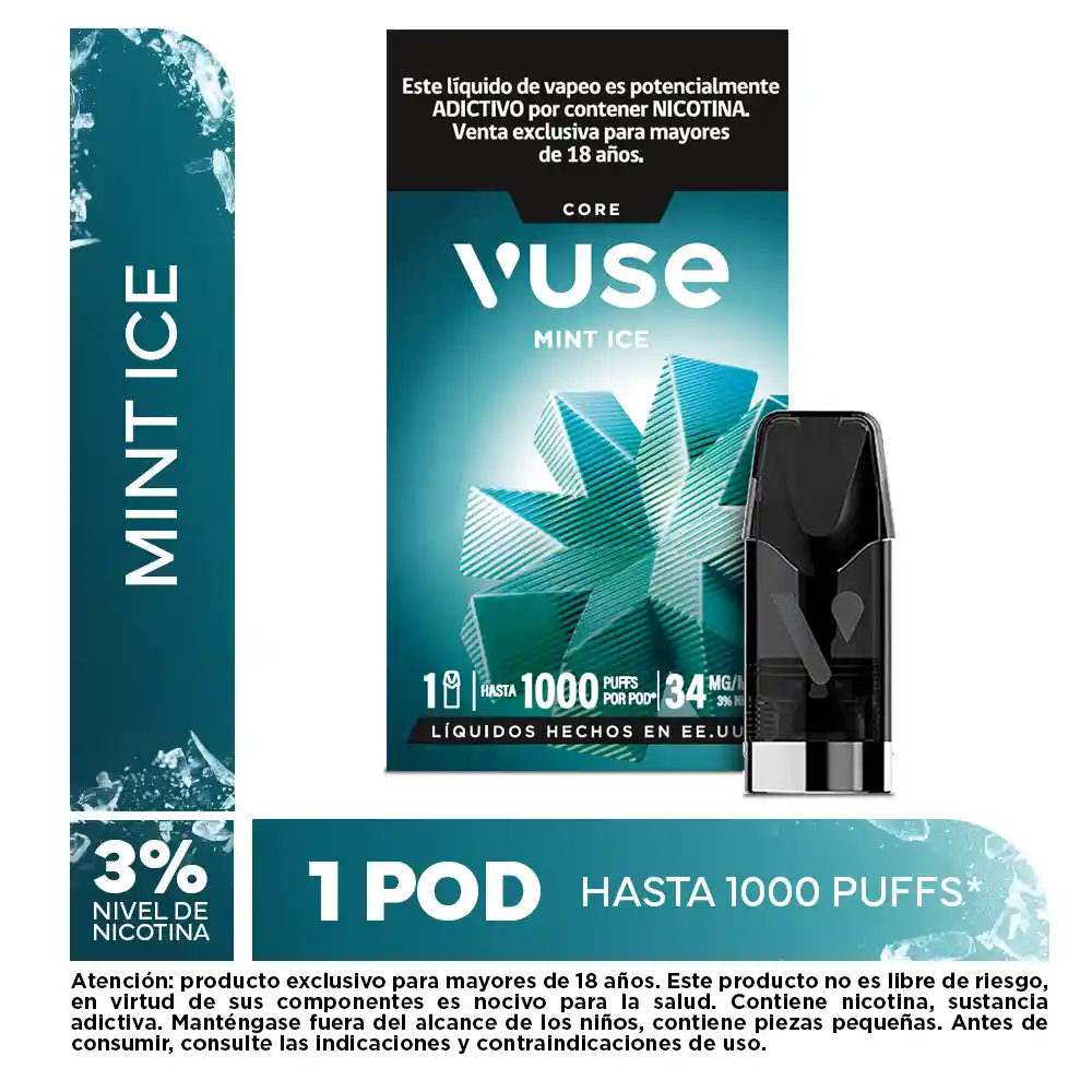 Vuse 1 Pod Mint Ice