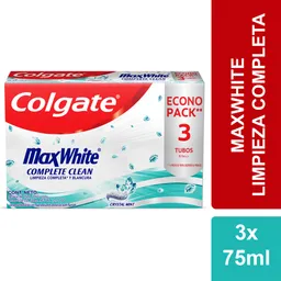 Colgate Pasta Dental Max White 75Ml 3U