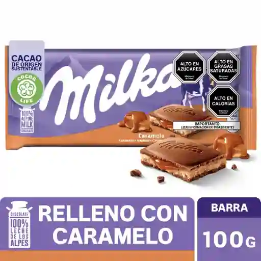2 x Chocolate Rell Caramel Milka 100 g