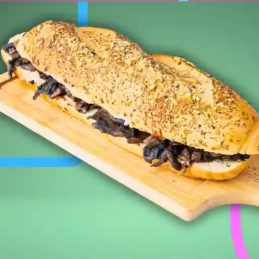 Sandwich de champiñones