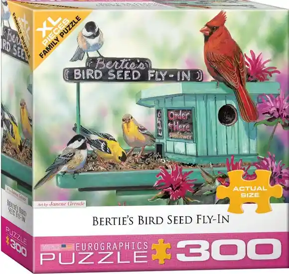 Puzzle Berties Bird Seed Fly-In