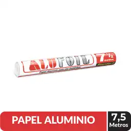 Alufoil Papel Aluminio para Uso Doméstico