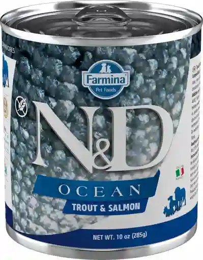 N&D Alimento Húmedo para Perro Ocean Trout & Salmón