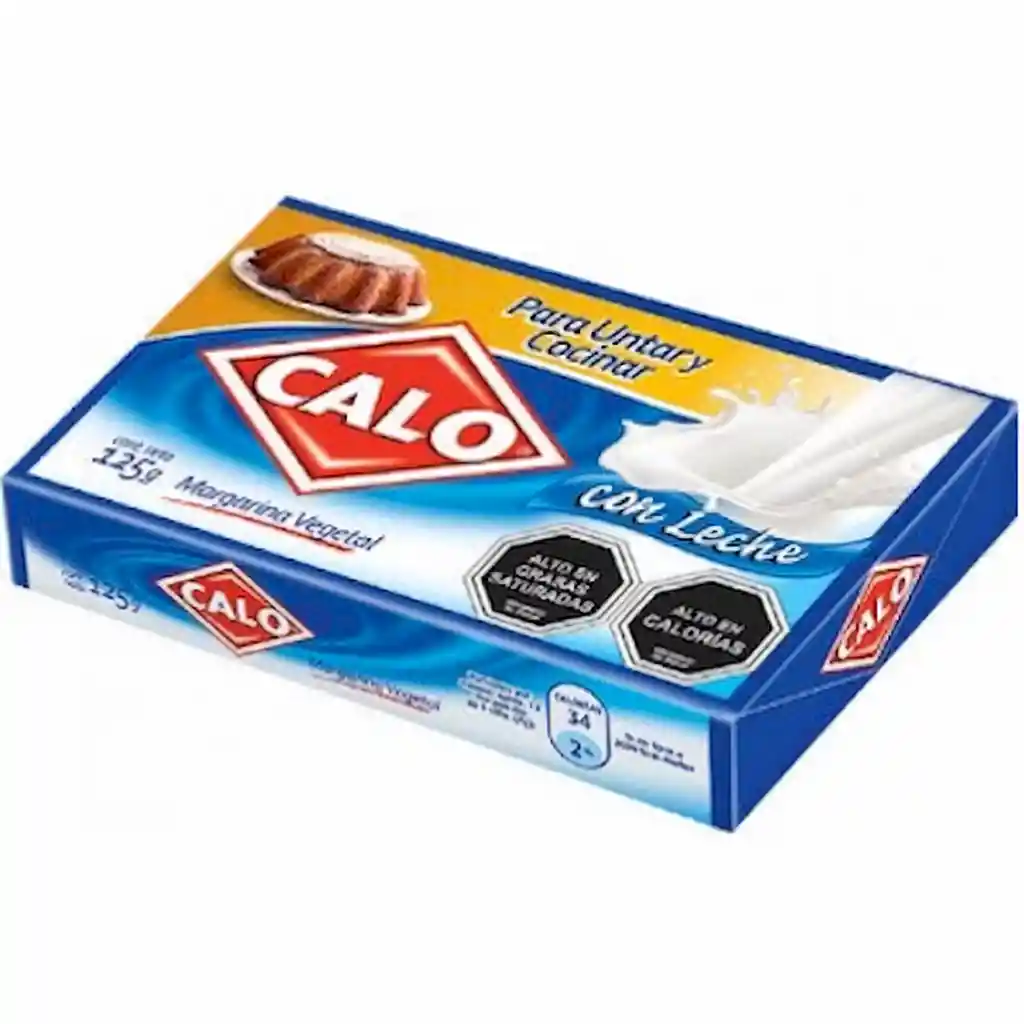 Calo Margarina Con Leche 125 g