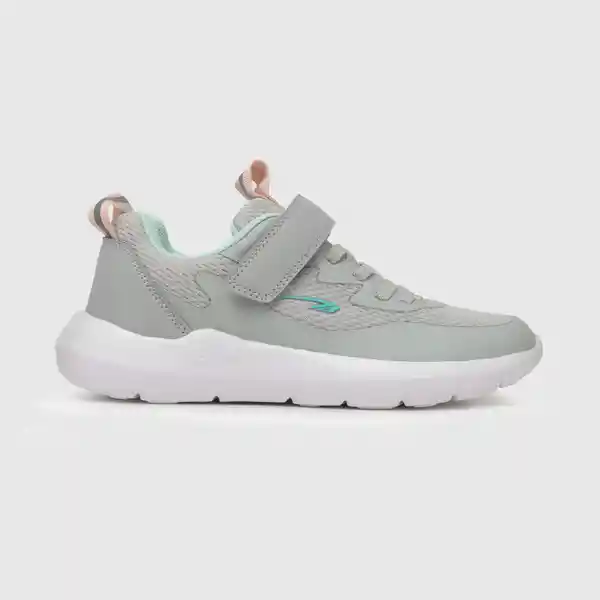 Zapatillas Deportiva de Niña Gris Talla 31 Colloky