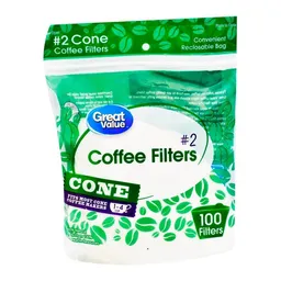 Filtro Café Cono N2 Great Value