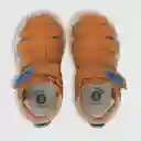 Sandalias Franciscana Para Niño Café Talla 27