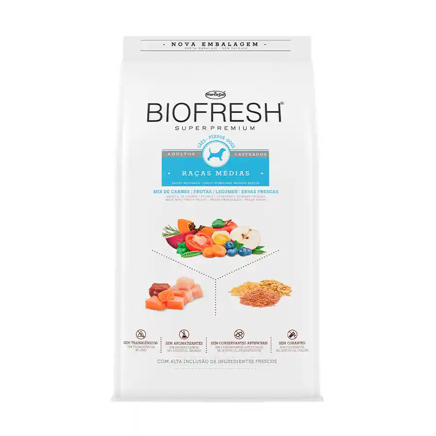 Biofresh Alimento para Perros Castrados Raza Mediana Grande