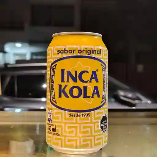 Inca kola en lata