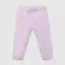 Pantalón De Bebé Con Elástico Niña Lila Talla 9/12m