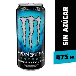2x Monster Energy Bebida Energetica Absolutely Zero