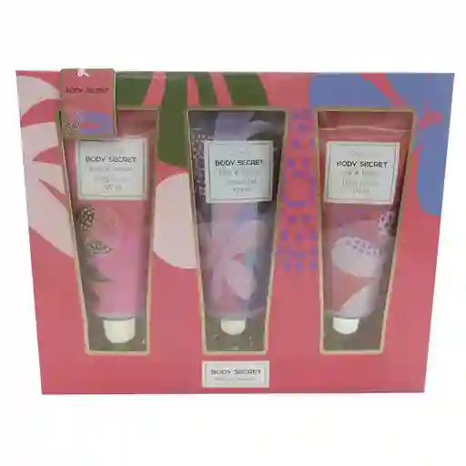 Body Secret Set Bath Trío Tube Wild NAV25