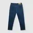 Jean de Mezclilla Elasticado de Niño Denim Talla 2A Colloky