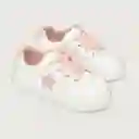 Zapatillas Urbana Estrella Niña Blanco Talla 22 Opaline