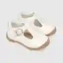 Reina de Niña Flores Blanco/White Talla 26 Colloky