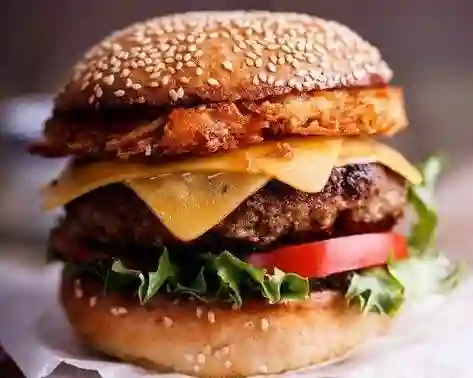 Hamburguesa Mixta Pollo, Vacuno