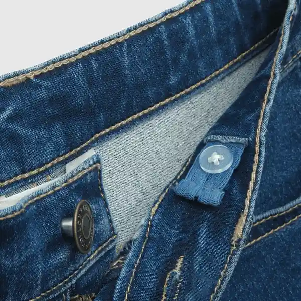 Jean de Mezclilla Elasticado de Niño Denim Talla 10A Colloky