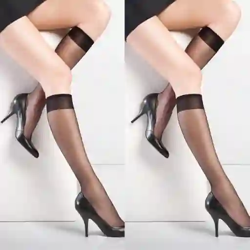 Medias Pantalón Negro Caffarena