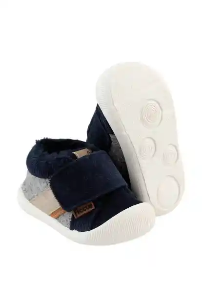 Zapatillas Velcro Gatear Soft Niño Azul 18 825 Ficcus