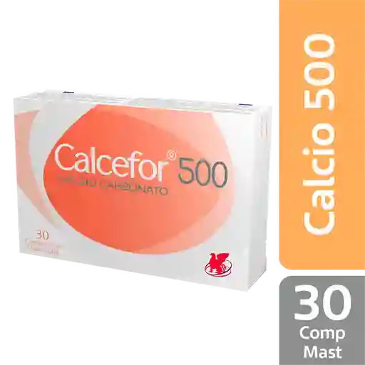 Calcefor de Calcio (500 mg)