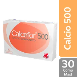 Calcefor de Calcio (500 mg)