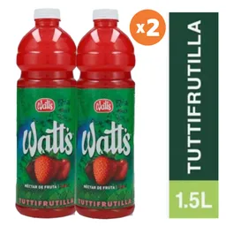 2x Nectar Watts Tutti frutilla