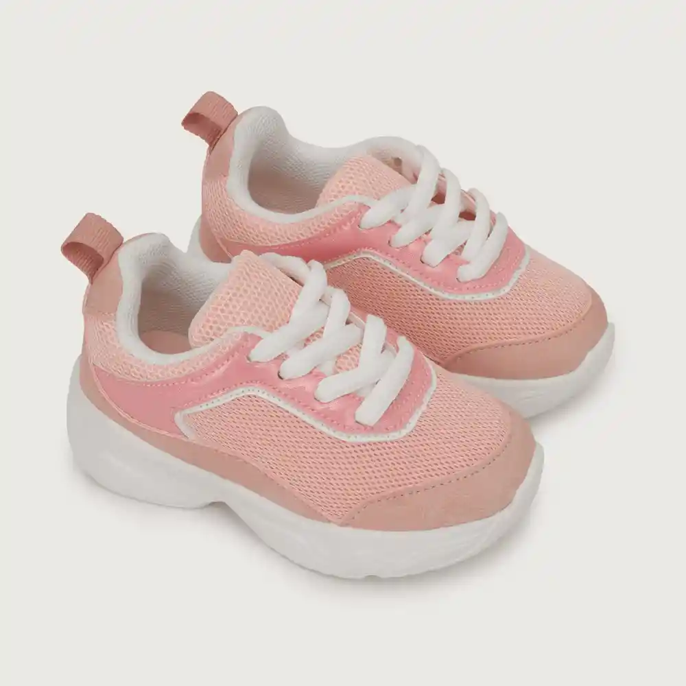 Zapatillas Urbana Chunky Rosado Talla 28