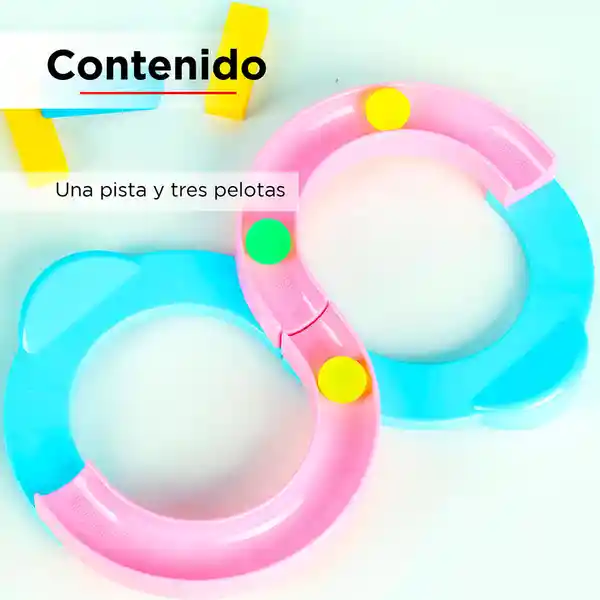 Juego de Pista Para Pelotas Miniso