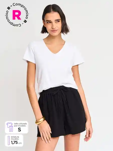 Marquis Polera Vneck e Blanco M S25