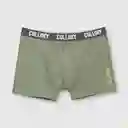 Pack Boxer de Niño Estampado Green Verde Talla 2A Colloky