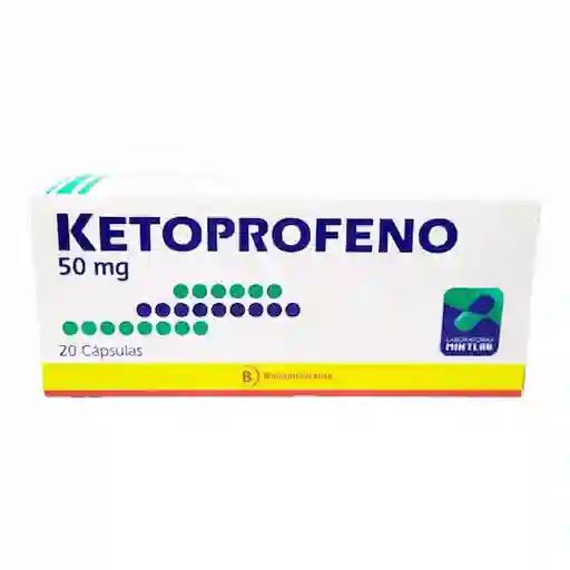 Ketoprofeno Mintlab (50 Mg)