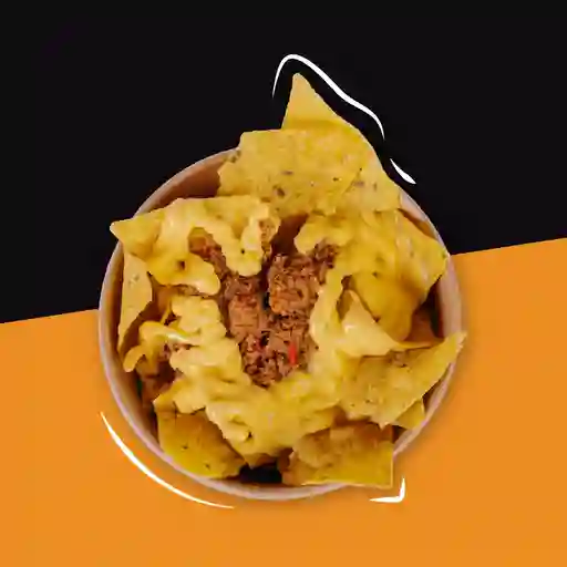 Cheddar Chili Nachos