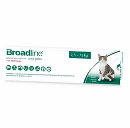 Broadline Antiparasitario para Gato Spot Pipeta 2.5-7.5 Kg