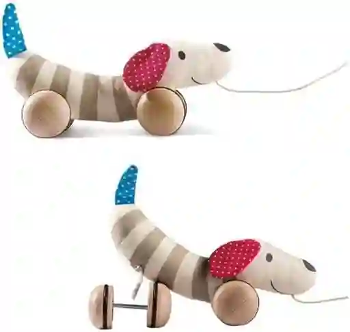 Hape Juguete Pull Along Dog - E8505