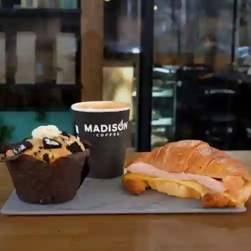 Café, Muffin y Sandwich