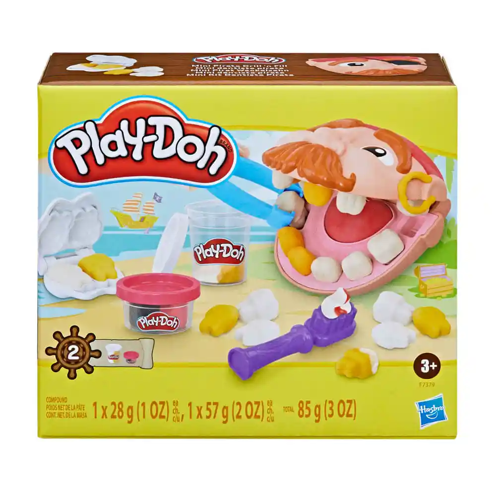 Masas Play-doh Mini Dentista Bromista Pirata