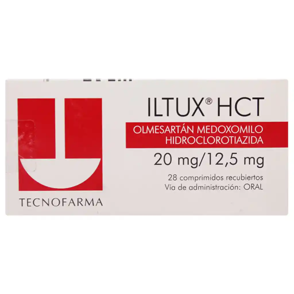 Iltux Hct Comprimidos Recubiertos  ( 20 mg / 12.5Mg )