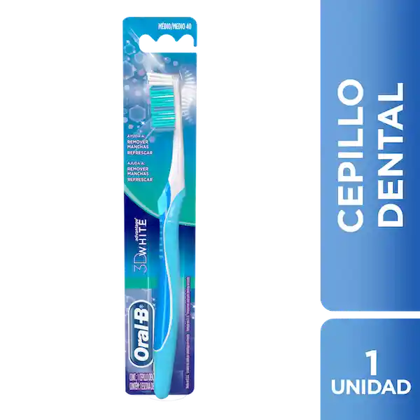 Oral-B Cepillo Dental 3D White Advantage Medio