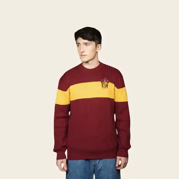 Suéter Harry Potter Quidditch Gryffindor Talla XXXL