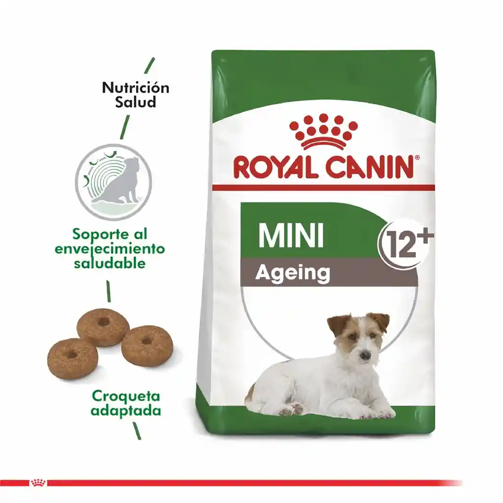 Royal Canin Alimento Para Perro Seco Adulto Mini Ageing 12+
