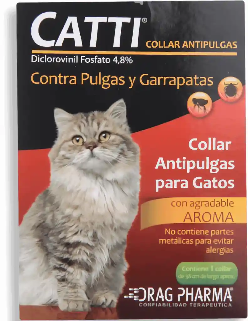 Catti Collar Antiparasitario Externo para Gatos